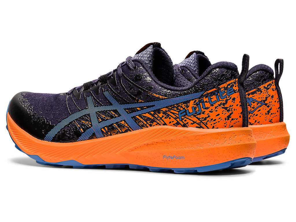 Buty Do Biegania W Terenie Męskie Asics Fuji Lite 2 Indygo Niebieskie | 61740-YCTW