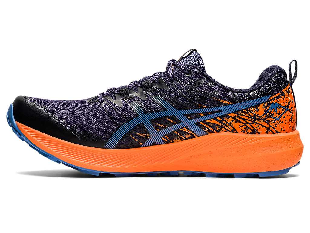 Buty Do Biegania W Terenie Męskie Asics Fuji Lite 2 Indygo Niebieskie | 61740-YCTW