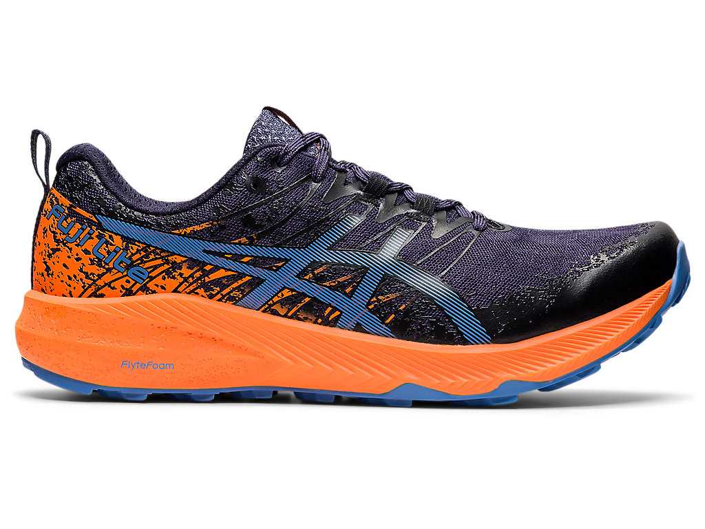 Buty Do Biegania W Terenie Męskie Asics Fuji Lite 2 Indygo Niebieskie | 61740-YCTW