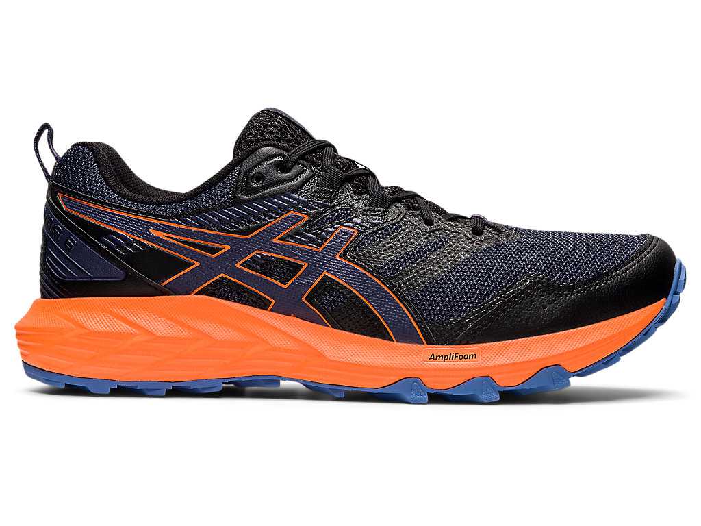 Buty Do Biegania W Terenie Męskie Asics Gel-sonoma 6 Czarne Indygo | 79840-CKLW