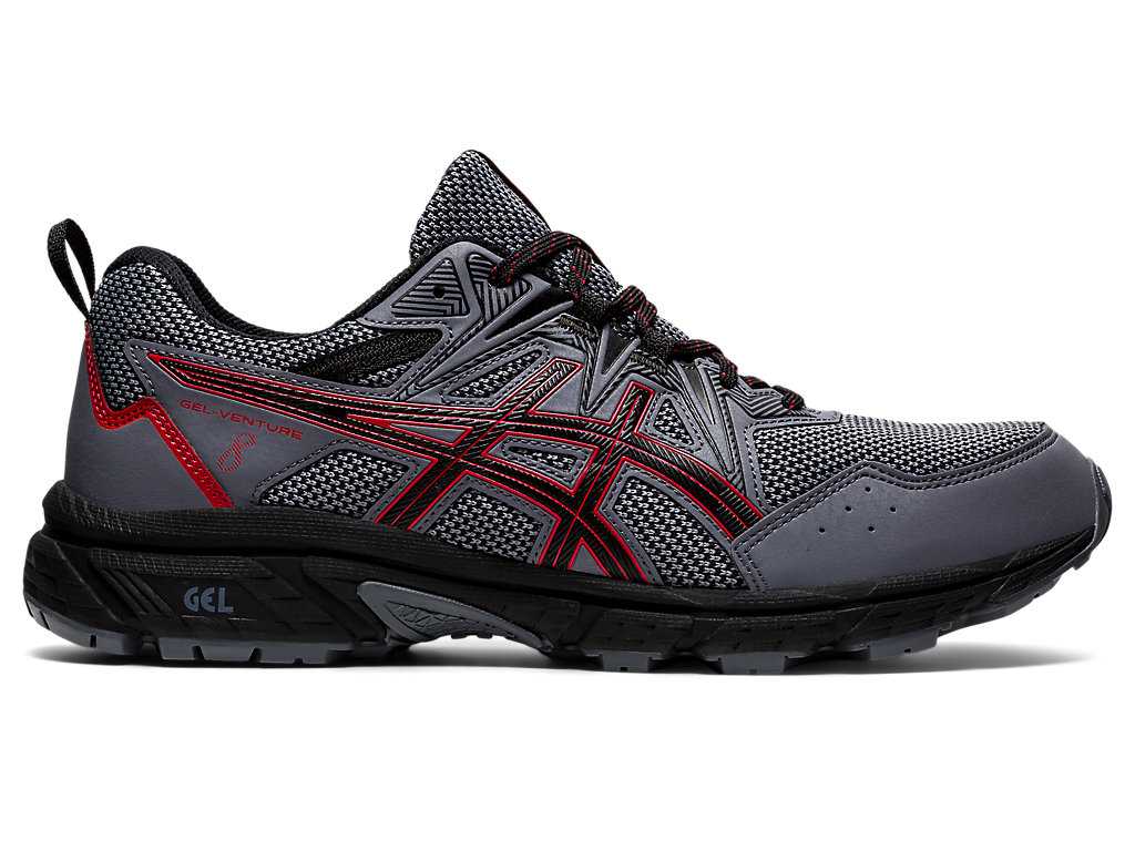 Buty Do Biegania W Terenie Męskie Asics Gel-venture 8 (4e) Czarne | 97182-UNHO