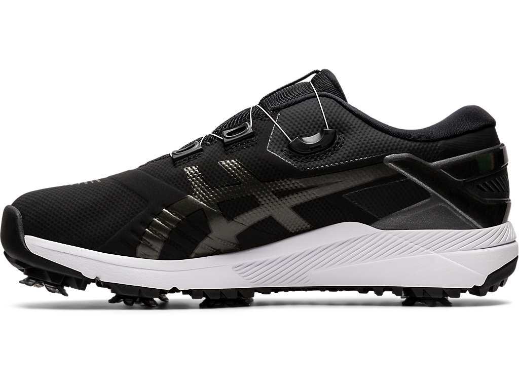 Buty Golfowe Męskie Asics Gel-course Duo Boa Czarne Szare | 71906-WPIX