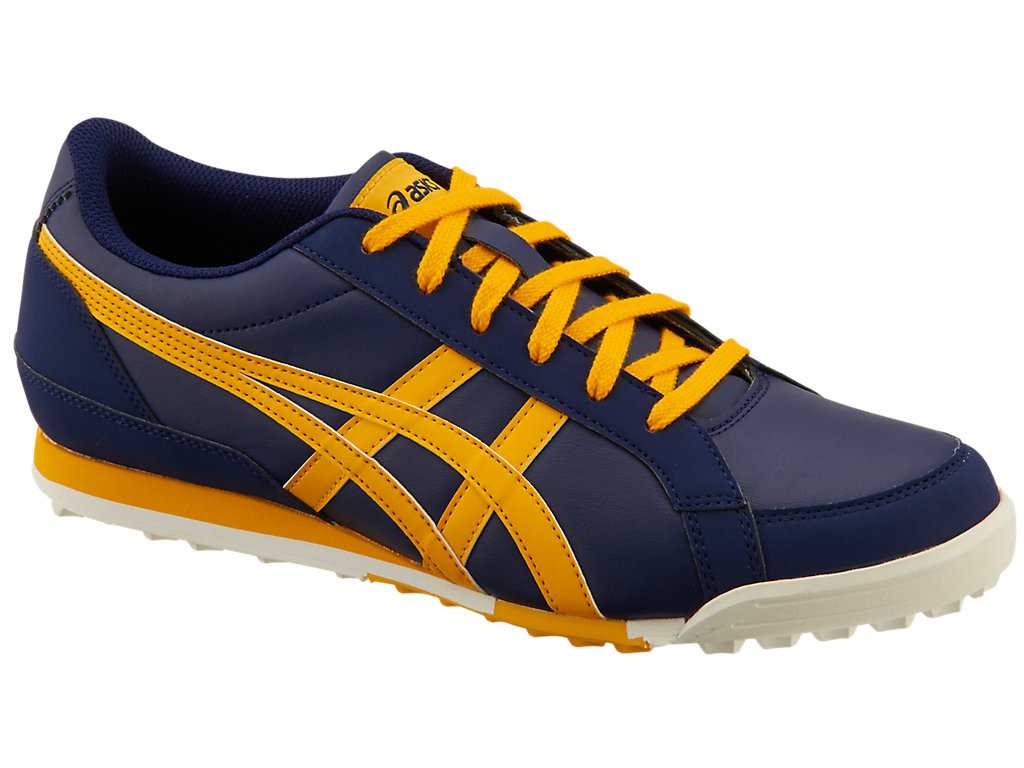 Buty Golfowe Męskie Asics Gel-preshot Klasyczne 3 Granatowe | 61324-VCGT