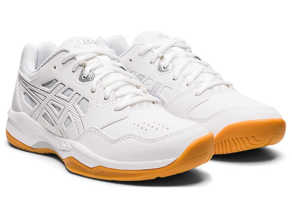 Buty Halowe Damskie Asics Gel-renma Białe Srebrne | 15879-TBSP