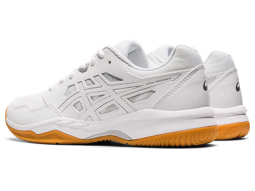 Buty Halowe Damskie Asics Gel-renma Białe Srebrne | 15879-TBSP