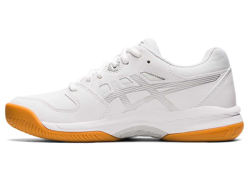 Buty Halowe Damskie Asics Gel-renma Białe Srebrne | 15879-TBSP