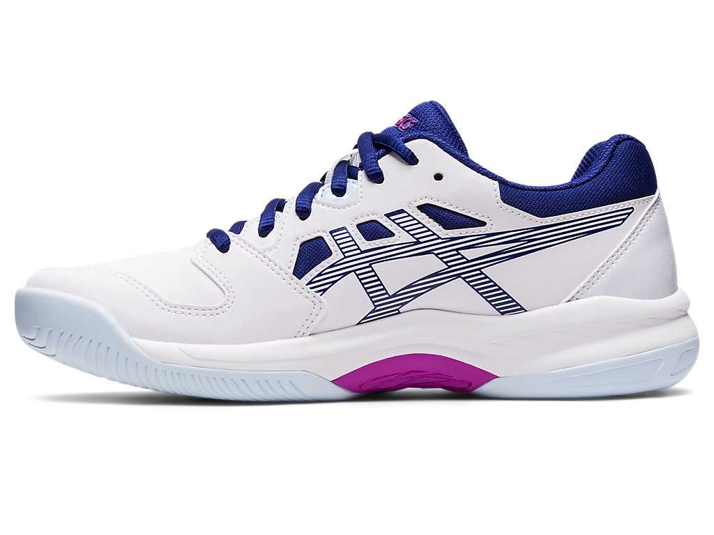 Buty Halowe Damskie Asics Gel-renma Białe Niebieskie | 70953-WFOY