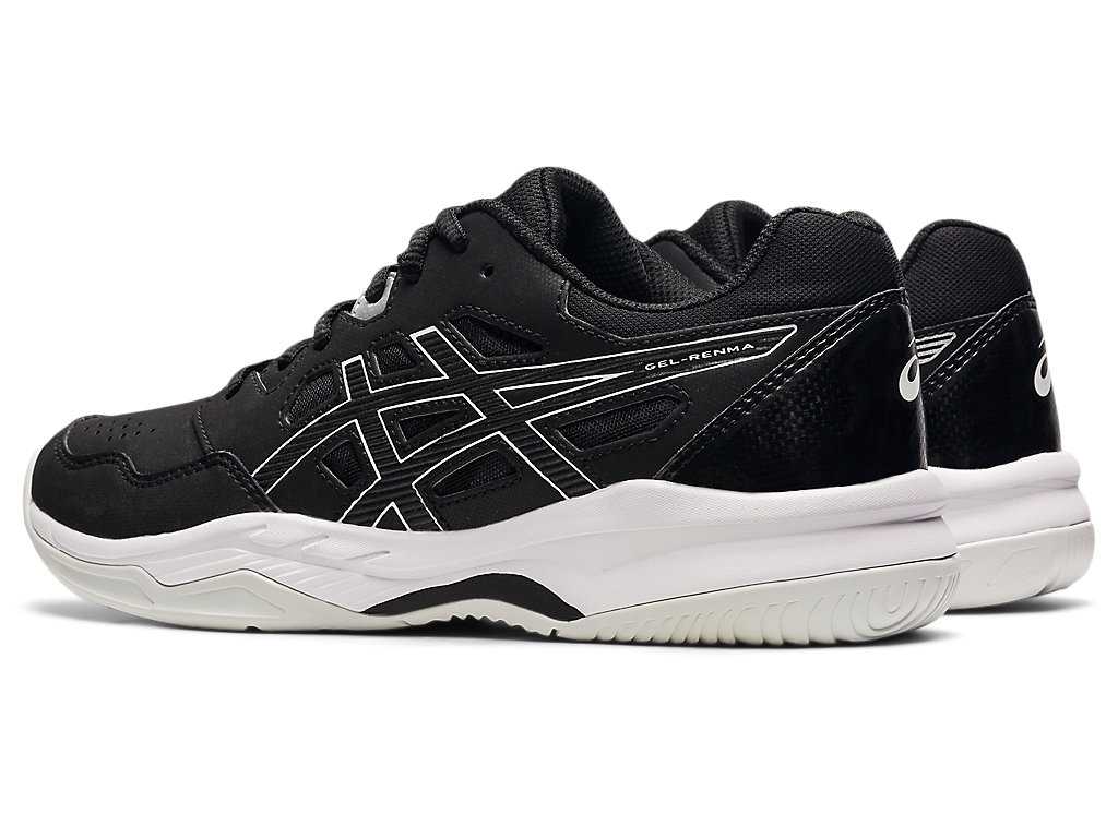 Buty Halowe Damskie Asics Gel-renma Czarne Białe | 50146-UXET