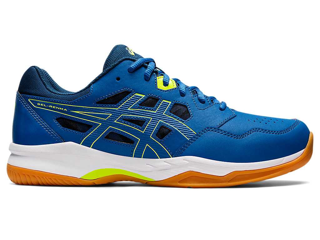 Buty Halowe Męskie Asics Gel-renma Szerokie Zielone | 83140-WEKH