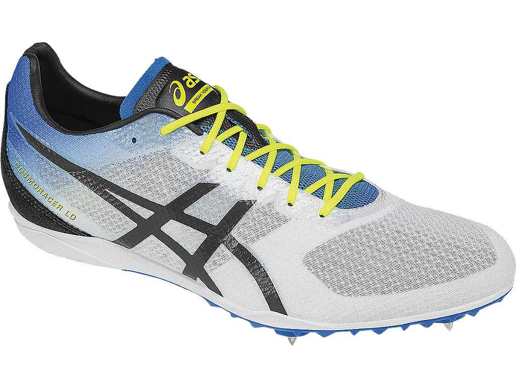 Buty Outdoor Męskie Asics Cosmoracer Ld Białe Niebieskie Ciemny | 74508-QMRH