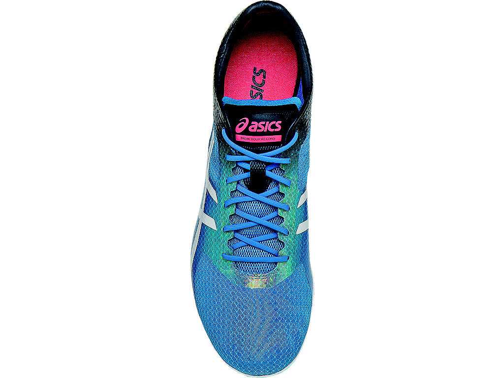 Buty Outdoor Męskie Asics Cosmoracer Md Niebieskie Białe Ciemny | 36975-LEQJ