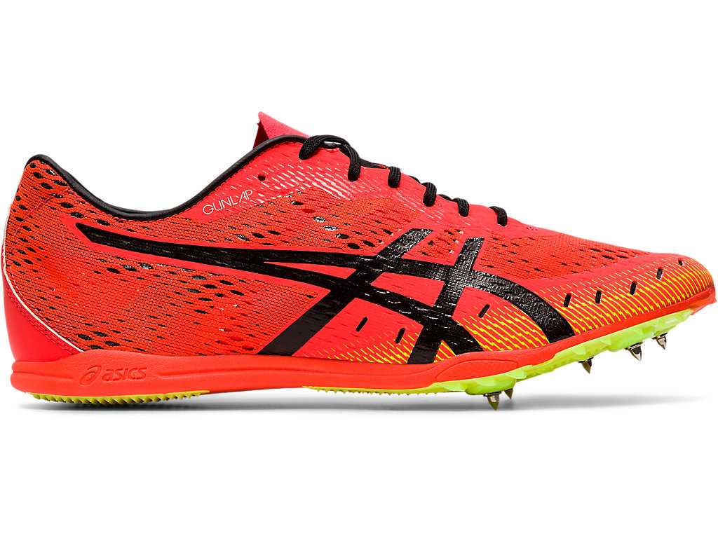 Buty Outdoor Męskie Asics Gun Lap 2 Czerwone Czarne | 27365-XTCJ