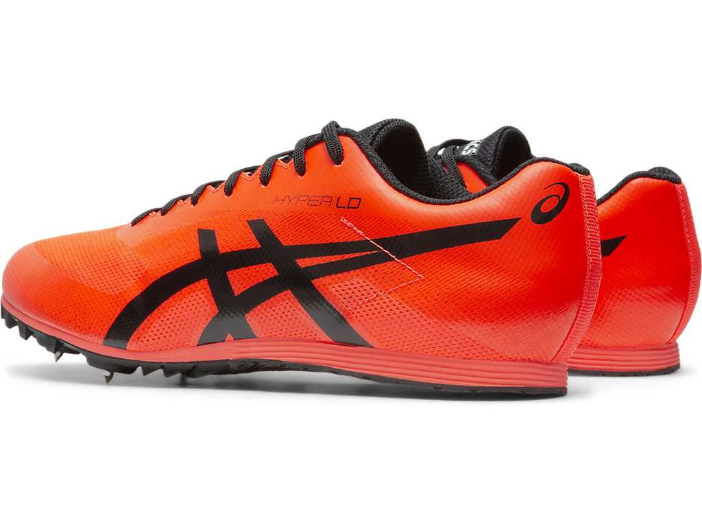 Buty Outdoor Męskie Asics Hyper Ld 6 Czerwone Czarne | 21478-PQOD