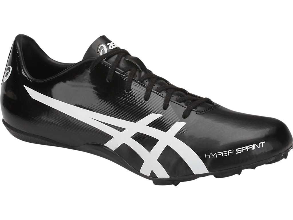 Buty Outdoor Męskie Asics Hyper Sprint 7 Czarne Białe | 53041-ZJKE