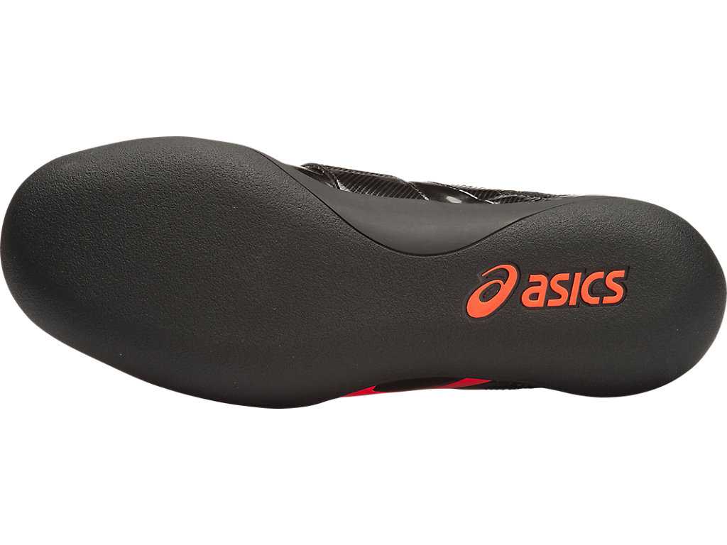 Buty Outdoor Męskie Asics Throw Pro Czarne Koralowe | 21367-DIQU