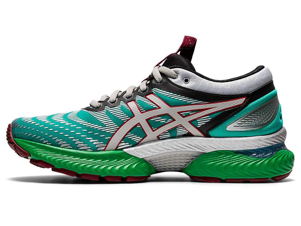 Buty Sportowe Damskie Asics Fn1-s Gel-nimbus 22 Srebrne | 03172-WXYR