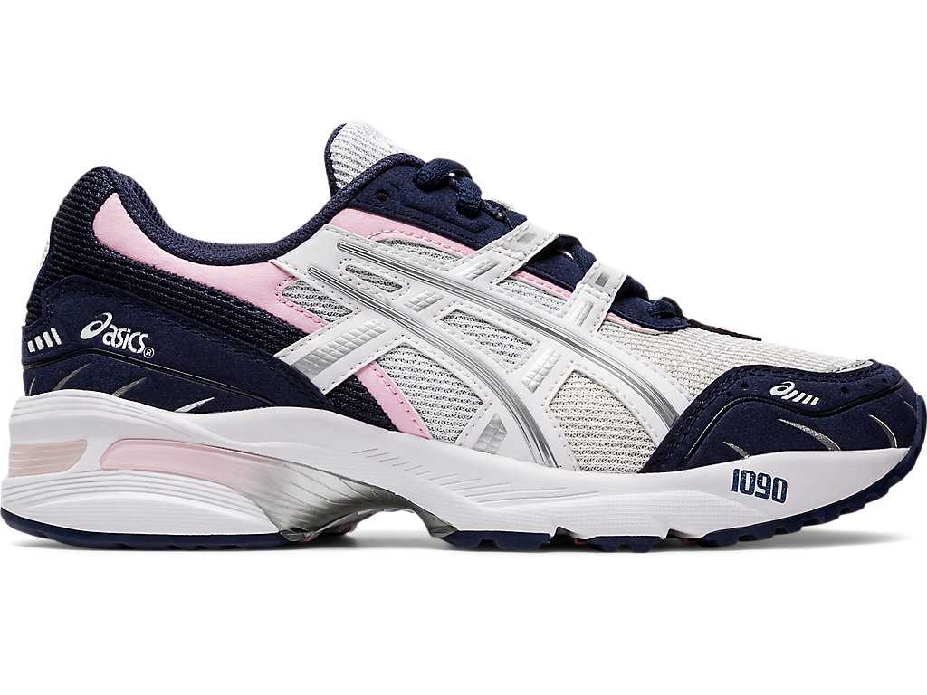 Buty Sportowe Damskie Asics Gel-1090 Białe Srebrne | 07364-IODC