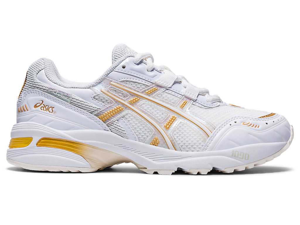 Buty Sportowe Damskie Asics Gel-1090 Białe Białe | 98320-TMWE