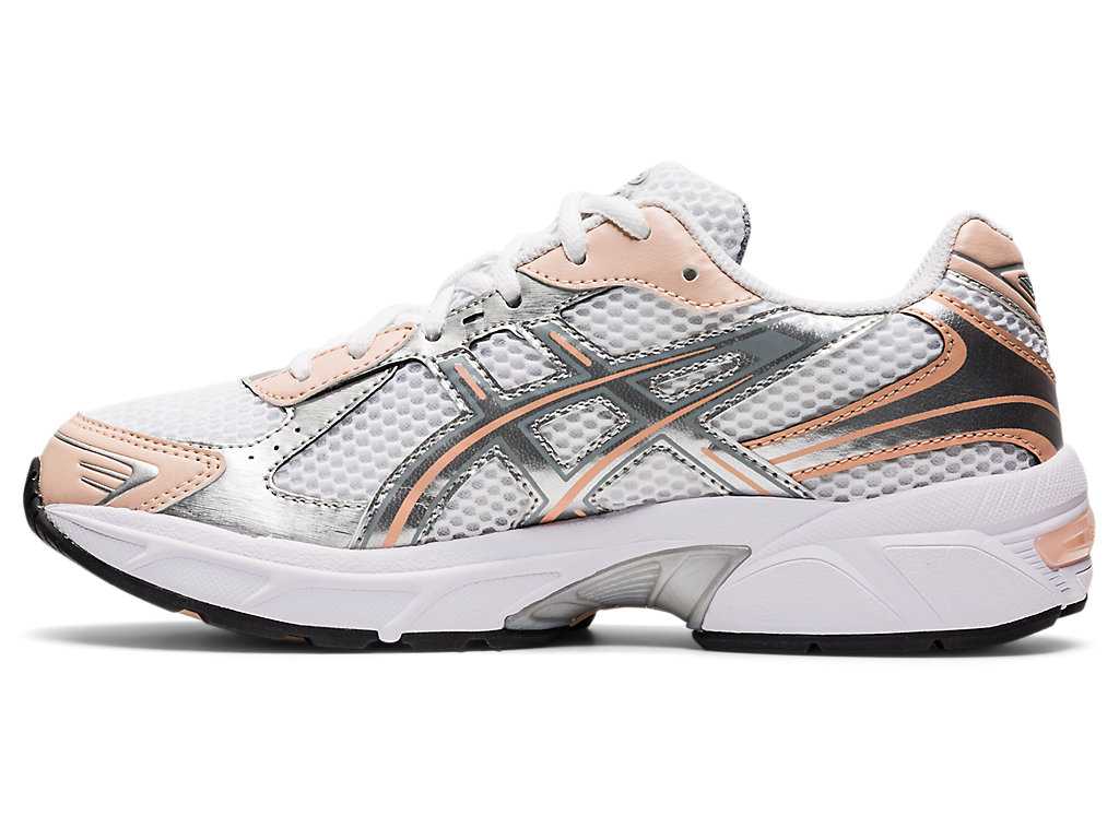 Buty Sportowe Damskie Asics Gel-1130 Białe Srebrne | 93867-EHNG