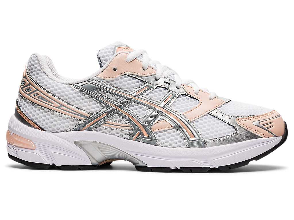 Buty Sportowe Damskie Asics Gel-1130 Białe Srebrne | 93867-EHNG