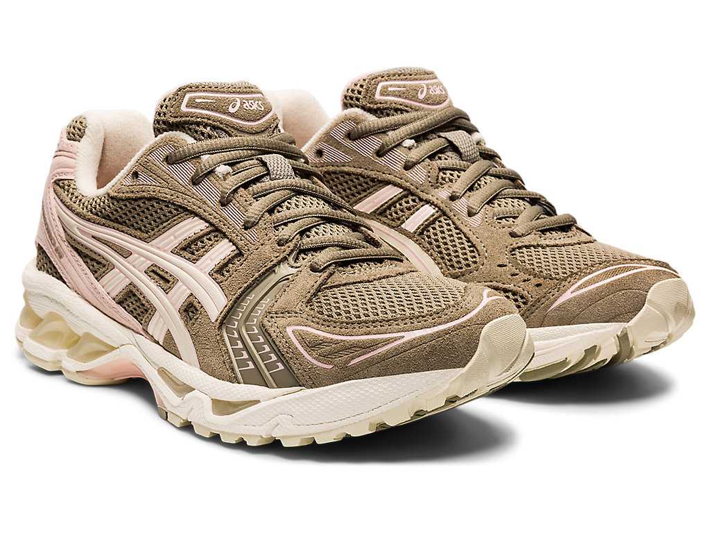 Buty Sportowe Damskie Asics Gel-kayano 14 Kremowe | 89065-GQZA