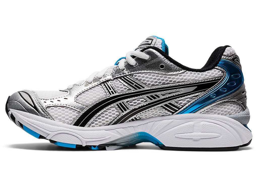 Buty Sportowe Damskie Asics Gel-kayano 14 Białe Niebieskie | 98173-UEMS