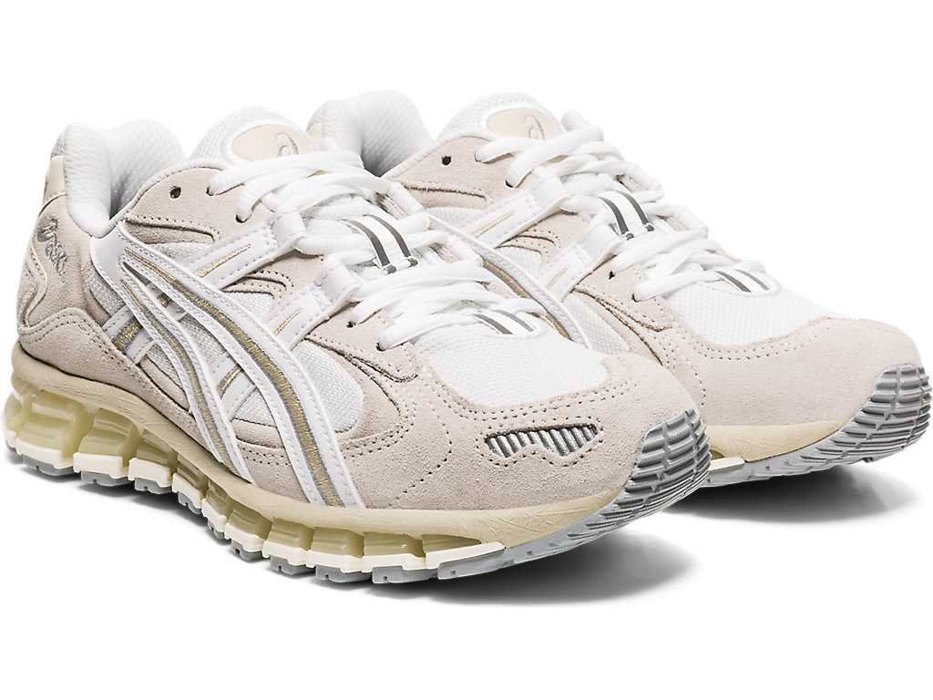 Buty Sportowe Damskie Asics Gel-kayano 5 360 Białe Kremowe | 38246-EOJW