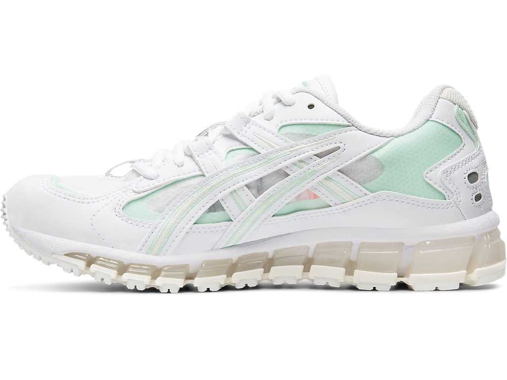 Buty Sportowe Damskie Asics Gel-kayano 5 360 Białe Mięta | 50764-BJRD