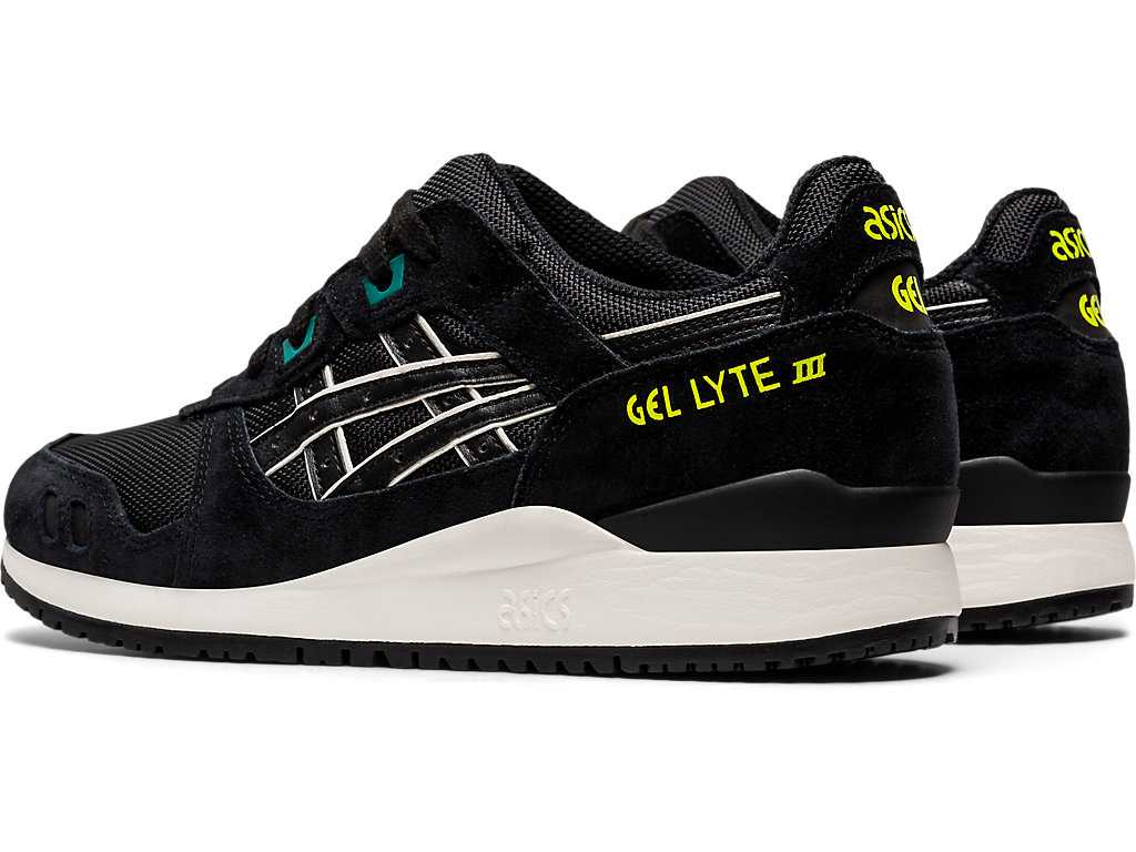 Buty Sportowe Damskie Asics Gel-lyte Iii Czarne Czarne | 05493-STFH