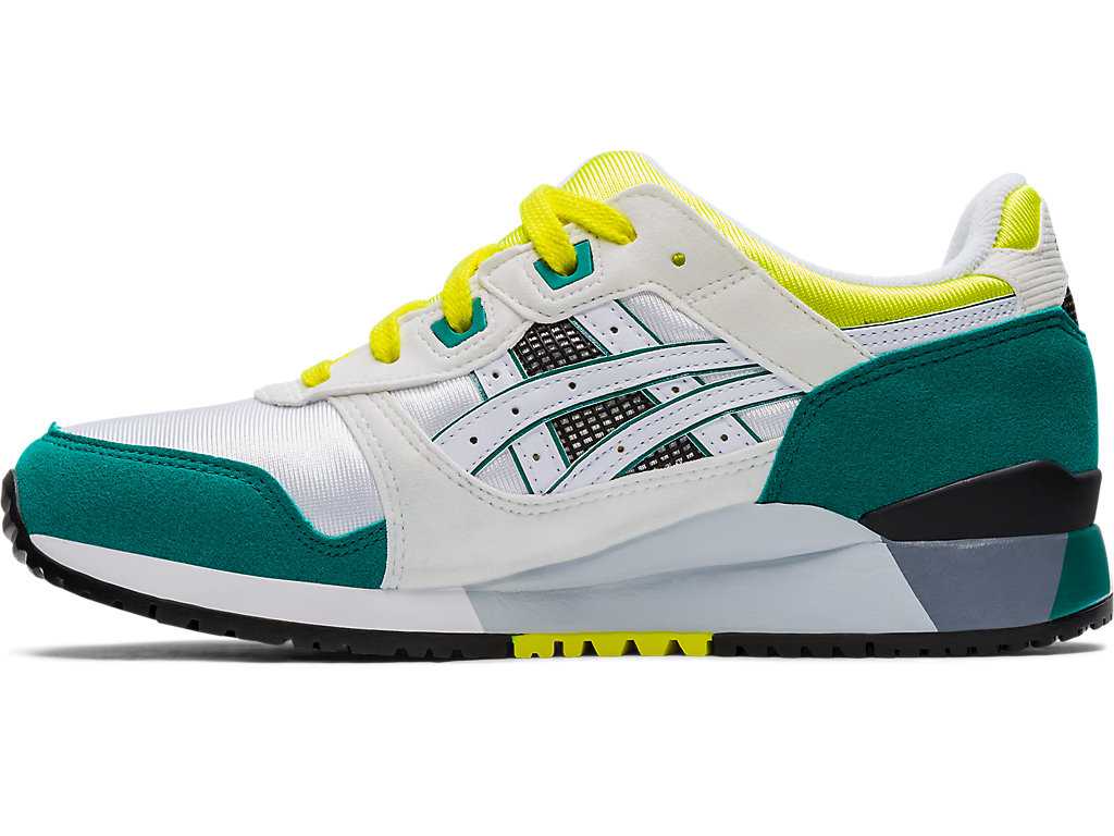 Buty Sportowe Damskie Asics Gel-lyte Iii Białe Żółte | 84679-OSPZ