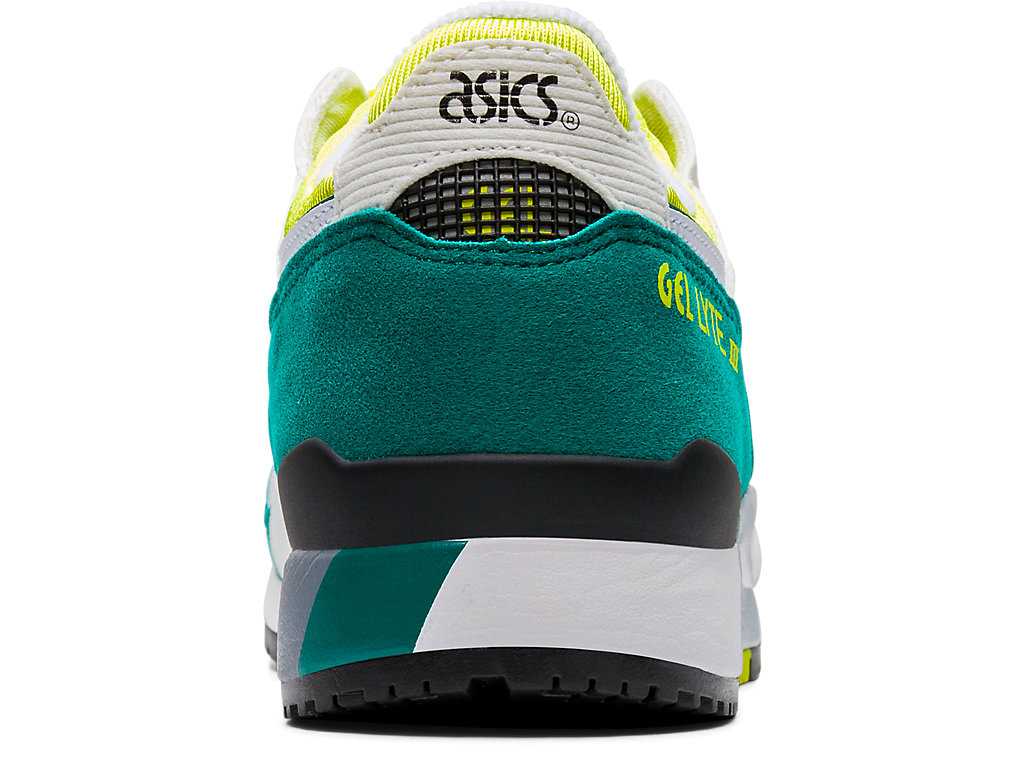 Buty Sportowe Damskie Asics Gel-lyte Iii Białe Żółte | 84679-OSPZ