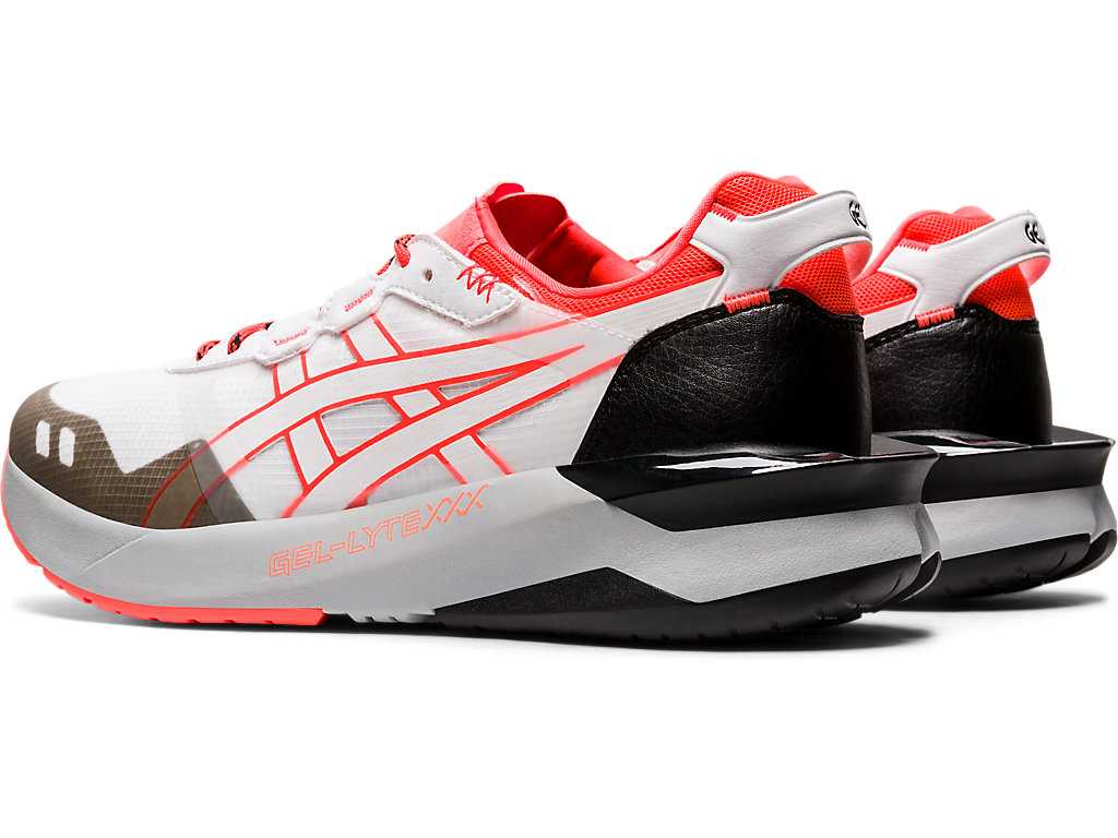 Buty Sportowe Damskie Asics Gel-lyte Xxx Białe Koralowe | 74268-SVIQ