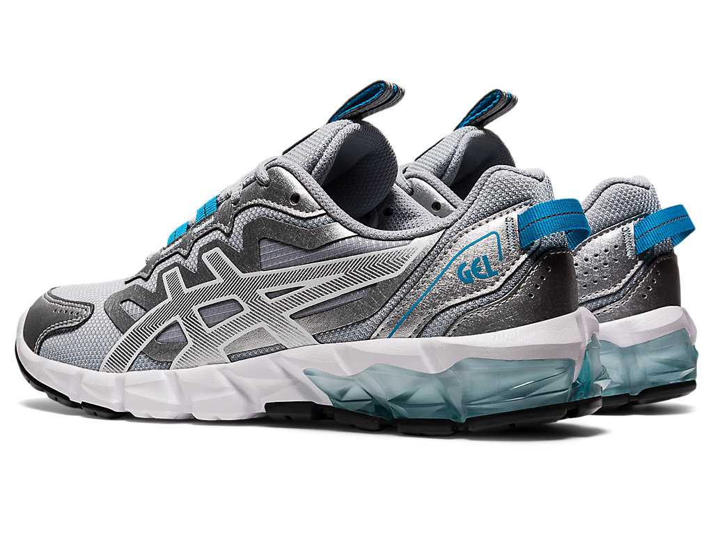 Buty Sportowe Damskie Asics Gel-quantum 90 3 Srebrne Niebieskie | 06712-XYFB