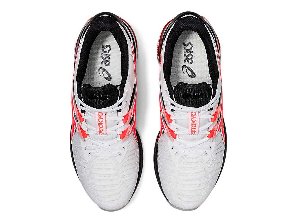 Buty Sportowe Damskie Asics Gel-quantum Infinity Jin Białe Czerwone | 27159-AJRC