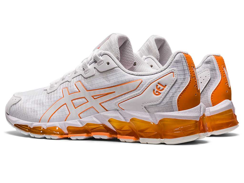 Buty Sportowe Damskie Asics Gel-quantum 360 6 Białe Pomarańczowe Koralowe | 35402-DFEC