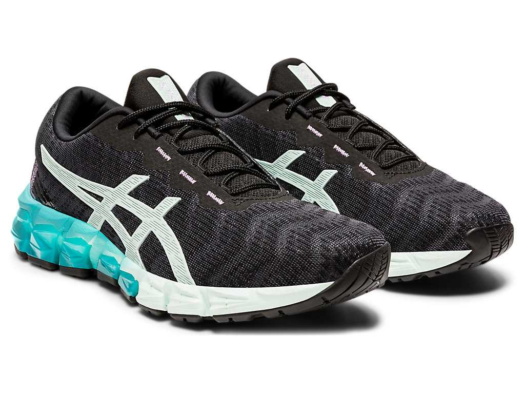 Buty Sportowe Damskie Asics Gel-quantum 180 5 Czarne Mięta | 36791-QGDK