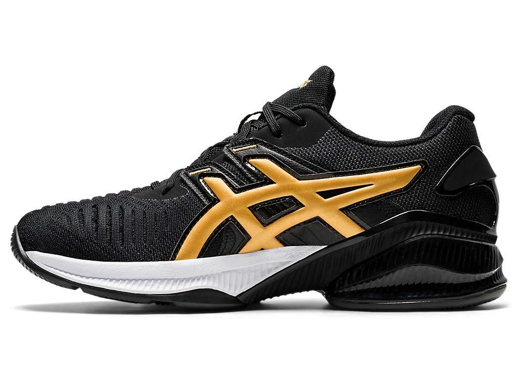 Buty Sportowe Damskie Asics Gel-quantum Infinity Jin Czarne Złote | 43620-MPXC