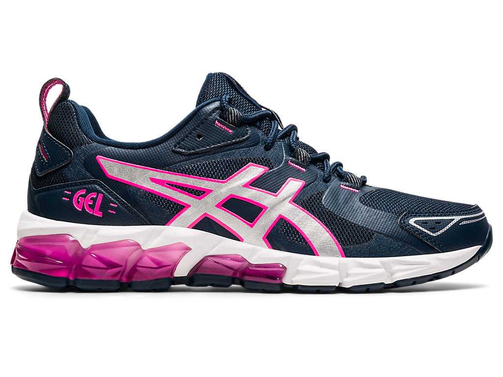 Buty Sportowe Damskie Asics Gel-quantum 180 Niebieskie Różowe | 45021-VUIG