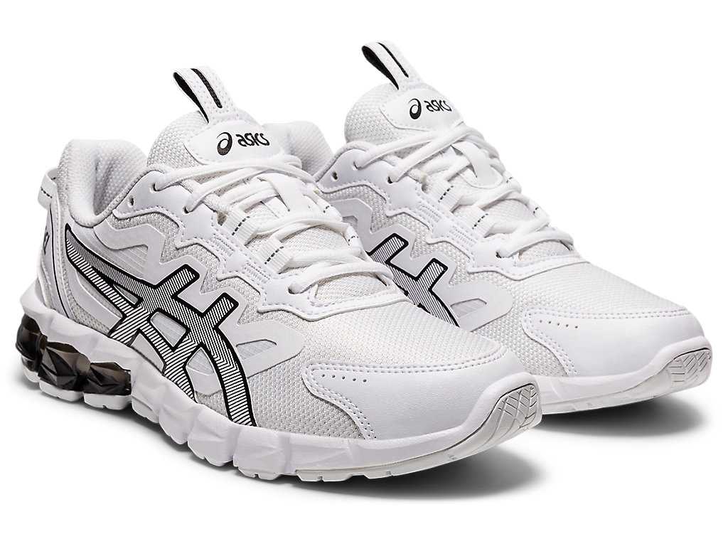 Buty Sportowe Damskie Asics Gel-quantum 90 3 Białe Czarne | 54203-YVOD