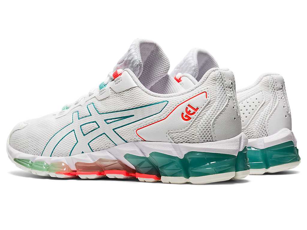 Buty Sportowe Damskie Asics Gel-quantum 360 6 Białe Srebrne | 60198-QJXU