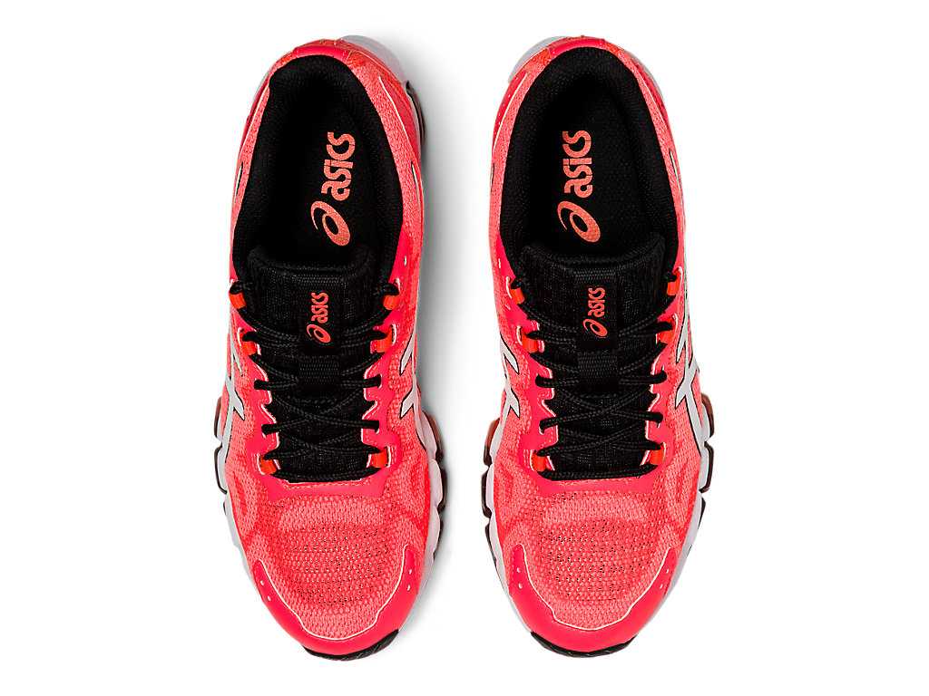 Buty Sportowe Damskie Asics Gel-quantum 360 6 Czerwone Białe | 72538-NRAL