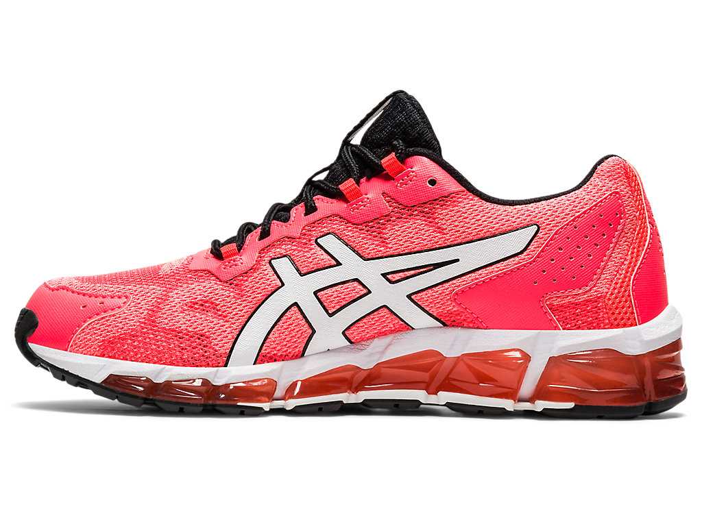 Buty Sportowe Damskie Asics Gel-quantum 360 6 Czerwone Białe | 72538-NRAL