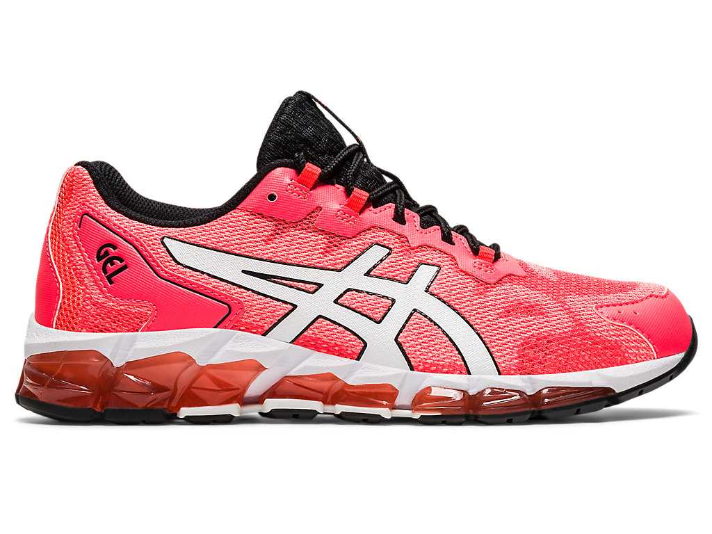 Buty Sportowe Damskie Asics Gel-quantum 360 6 Czerwone Białe | 72538-NRAL