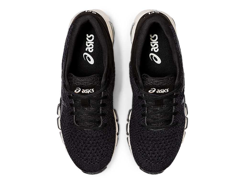 Buty Sportowe Damskie Asics Gel-quantum 360 5 Knit Czarne Różowe | 73058-PCBY