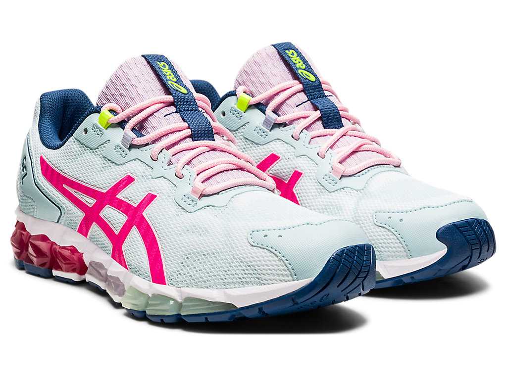 Buty Sportowe Damskie Asics Gel-quantum 360 6 Głęboka Turkusowe Różowe | 83049-EFOW