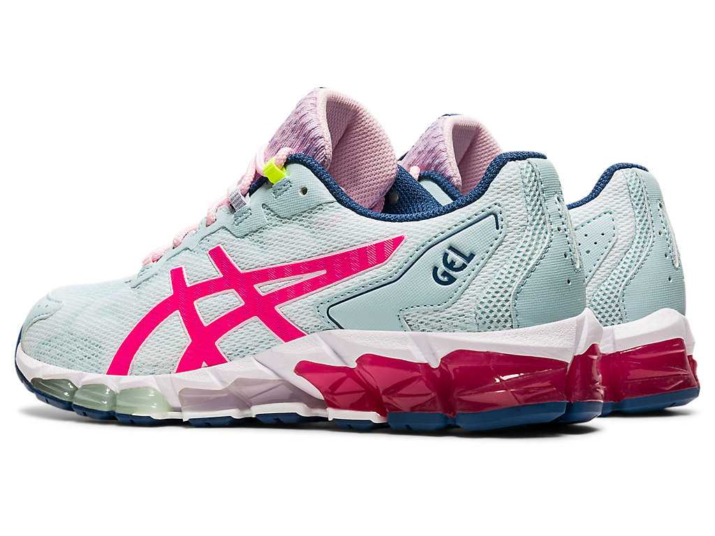 Buty Sportowe Damskie Asics Gel-quantum 360 6 Głęboka Turkusowe Różowe | 83049-EFOW