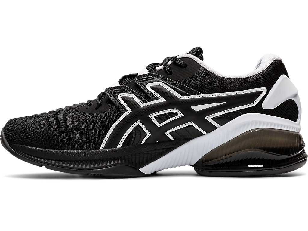 Buty Sportowe Damskie Asics Gel-quantum Infinity Jin Czarne Białe | 92163-RAFT