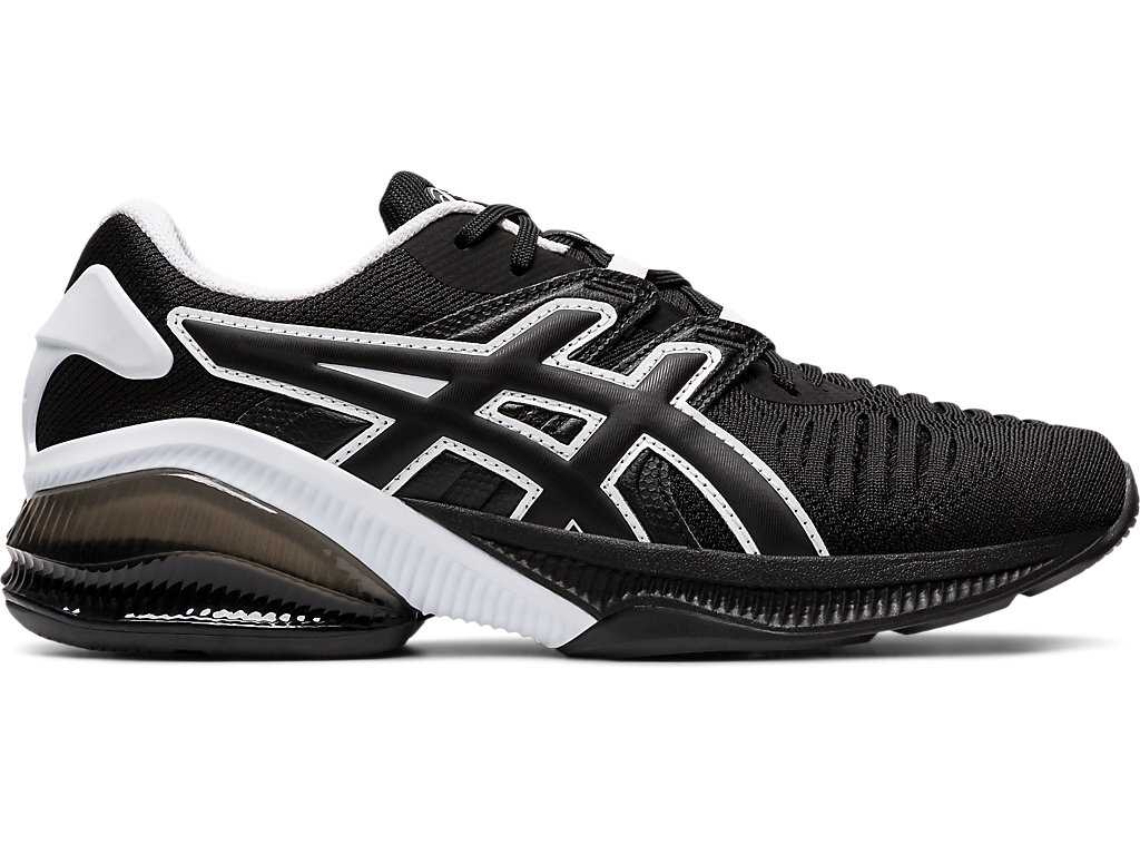 Buty Sportowe Damskie Asics Gel-quantum Infinity Jin Czarne Białe | 92163-RAFT