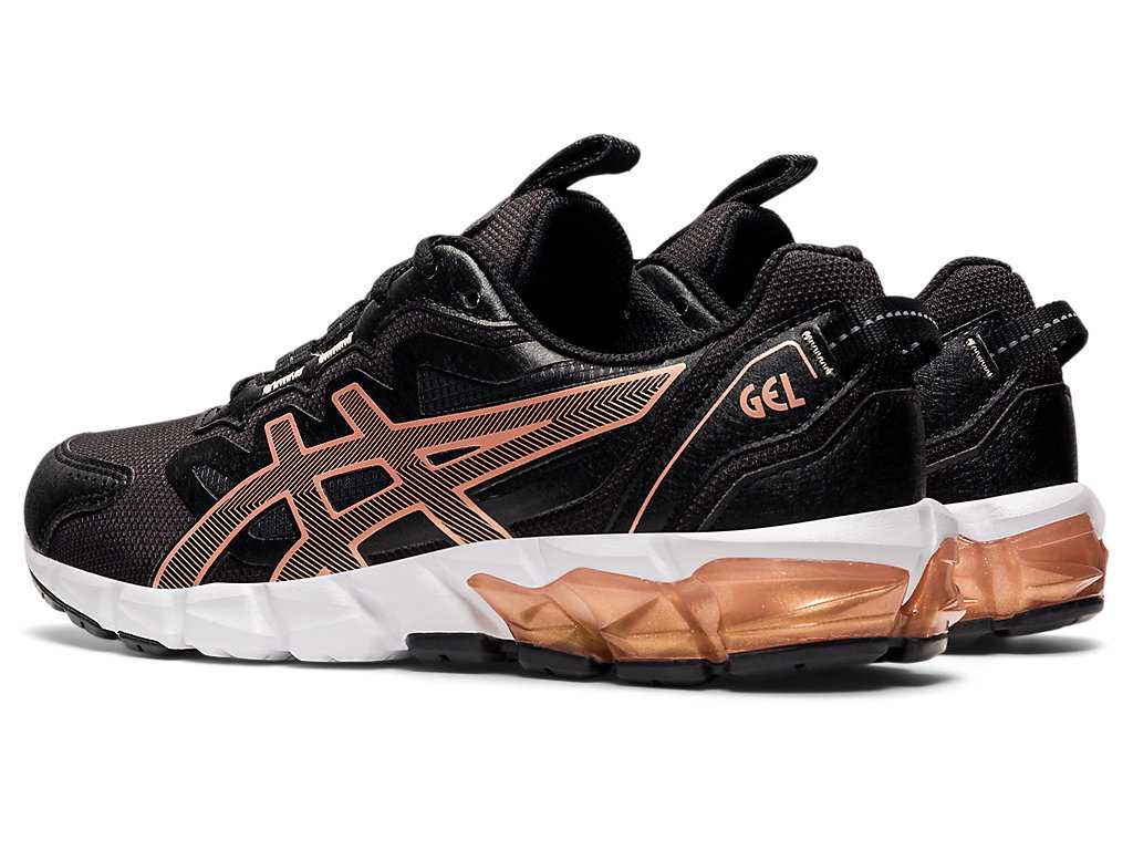 Buty Sportowe Damskie Asics Gel-quantum 90 3 Czarne Różowe Złote | 92415-VYQB