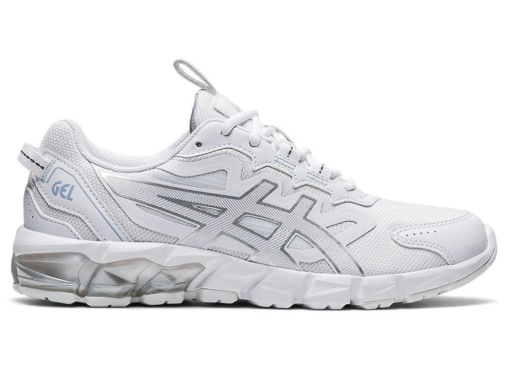 Buty Sportowe Damskie Asics Gel-quantum 90 3 Białe Srebrne | 93056-KOQV